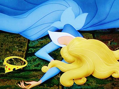 A sleeping Aurora, a curse fulfilled Sleeping Beauty Aesthetic Blue, Sleeping Beauty 1959, Animation Disney, Images Disney, Disney Sleeping Beauty, Walt Disney Animation, Briar Rose, Princess Aurora, Old Disney