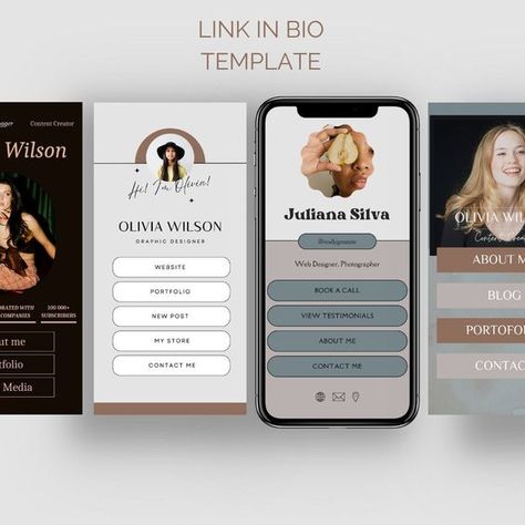 Link in bio - Template - Editable in canva - For linktree Instagram fonts #instagramfonts social media fonts #socialmediafonts fonts #fonts font #font 3.244 Linktree Design Ideas, Linktree Design, Mobile Landing Page, Bio Template, Instagram Fonts, Instagram Font, Free Handwriting, Font Combo, Photographer Website