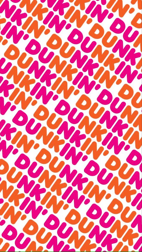 Dunkin Donuts Wallpaper Iphone, Dunkin Donut Wallpaper, Dunkin Background, Dunkin Donuts Wallpaper, Dunkin Wallpaper, Dunkin Donuts Aesthetic, Donut Background, Preppy Aesthetic Wallpaper, Starbucks Birthday