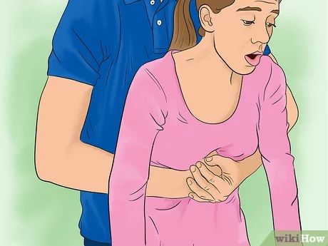 4 Ways to Perform the Heimlich Maneuver - wikiHow Heimlich Maneuver, Emergency Response, Disney Characters