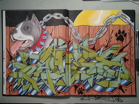 blackbook graffiti: Off the chain. Blackbook Graffiti Sketchbooks, Black Book Graffiti, Blackbook Graffiti, Graffiti Sketches, Graffiti Blackbook, Graffiti Wildstyle, Graffiti I, Graffiti Piece, Sticker Street Art