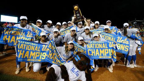 College Softball Aesthetic, Softball Goals, Ucla Softball, Softball Championship, Softball Aesthetic, Ucla College, Softball Pics, College Softball, Softball Stuff