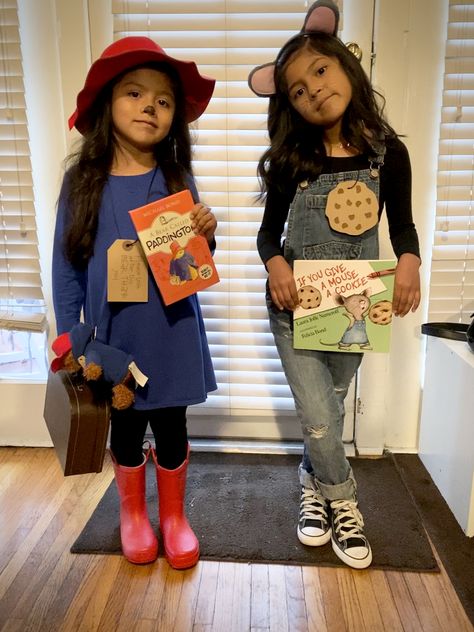 Childhood Book Costumes, Costumes For Librarians, Childrens Books Costumes, Dress As A Book Character Kids, Halloween Costume Book Character, Easy Children’s Book Character Costumes, Book Character Day Spirit Week, Book Characters To Dress Up As, Book Character Day For Kids