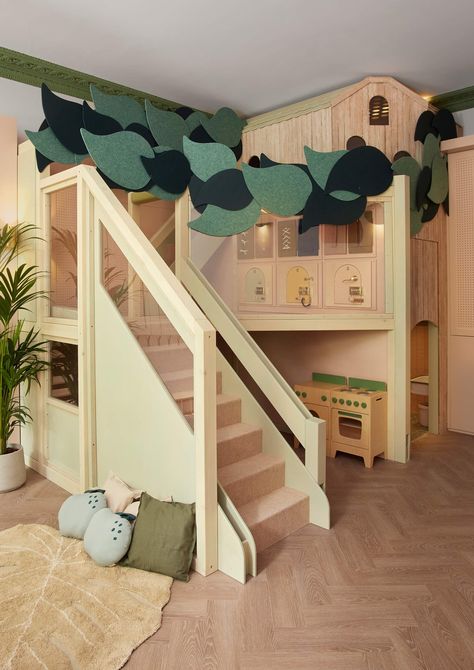 Indoor Treehouse, Montessori Play Room, Soft Play Centre, Eaton Square, Nursery Room Inspiration, Nursery Inspo, Play Centre, Soft Play, Indoor Play