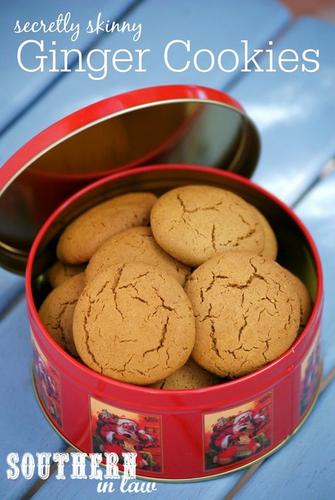 Gluten Free Ginger Cookies Recipe - Healthy Christmas Cookie Recipes, Healthy, Low Fat, Gluten Free, Low Sugar, Skinny Recipes, Gingernut Biscuits, Ginger Biscuits, Home made Gluten Free Ginger Cookies, Sugar Free Biscuits, Low Sugar Cakes, Low Fat Cookies, Smell Of Christmas, Healthy Christmas Cookies, Soft Ginger Cookies, Ginger Cookie Recipes, Ginger Biscuits