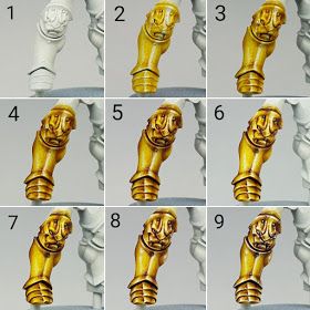 razzaminipainting: Non metallic metals with contrast paints Non Metallic Metal Painting Tutorial, Non Metallic Metal Painting Warhammer, Non Metallic Metal Painting, Contrast Painting, Painting Figurines, Metal Art Techniques, Metal Painting, Warhammer Paint, Paint Photography