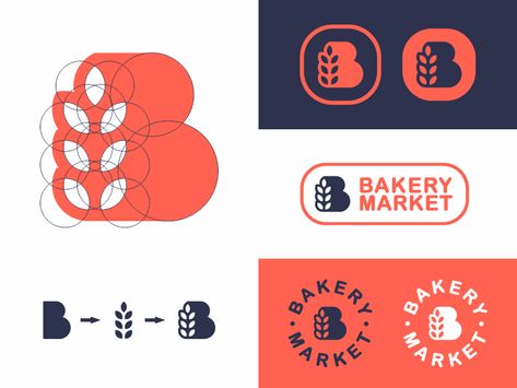 Dispensary Branding, Market Logo, Baking Logo, Bakery Branding, Inspiration Logo Design, Logo Process, Logo Design Process, Cake Logo, Simple Craft