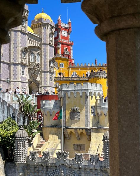 Pena Palace Pena Palace Portugal, Pena Palace, Portugal Trip, Sintra Portugal, Portugal Travel, Travel Inspo, Palace, Bucket List, Portugal