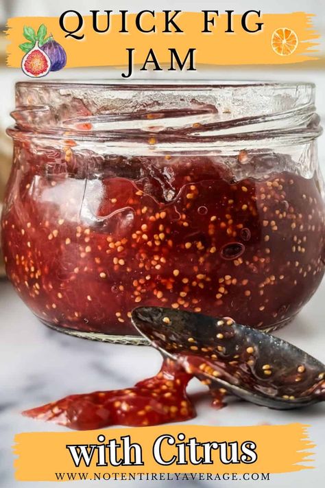 Simple and Delicious Fig Jam Recipe Fresh Fig Jam Recipe, Recipes That Use Fresh Figs, Fig Jelly Recipe, Fig Pepper Jelly Recipe, How To Make Fig Jam, Dried Fig Jam Recipe, Fresh Fig Recipes Simple, Fresh Figs Recipes, Keto Spreads