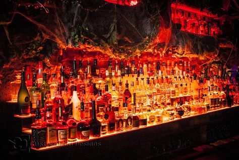 Lighted Bar Shelves, Whisky Regal, Back Bar Shelving, Liquor Shelves, Bottle Shelves, Back Bar Design, Pirate Bar, Liquor Display, Theater Lighting