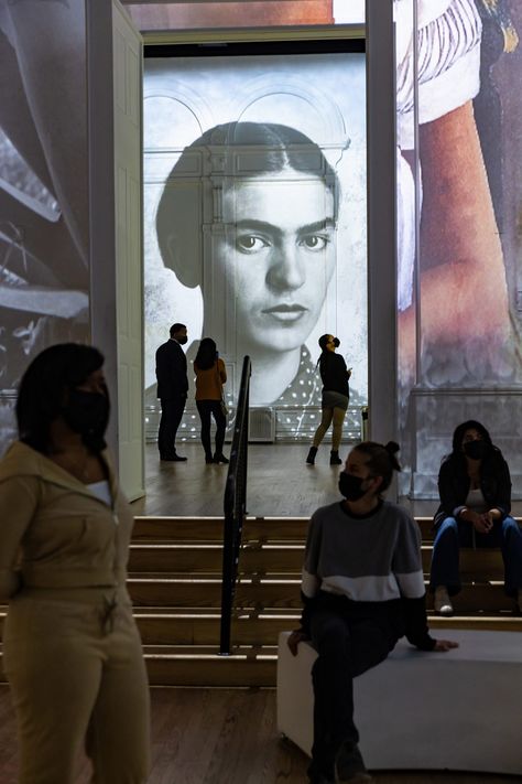 Frida Kahlo's Family Members Say a New Immersive Exhibition Dedicated to Her Work Is Nothing Short of 'Revolutionary' | Artnet News Frida Kahlo Exhibit, Immersive Exhibition, Frida And Diego, Iconic Artwork, Immersive Art, Magic Realism, Extraordinary Women, Art Experience, S Art