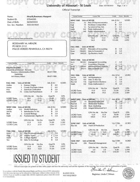 College Transcripts College Transcript, Transcript Template, Veneers Teeth, Latin Language, City College, University Of Missouri, Roman History, St Louis Missouri, Templates Downloads