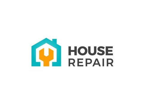 Roof Logo, Electricity Logo, Energy Logo Design, Logo Design Real Estate, Maintenance Logo, Vector House, Home Repair Services, Logo House, House Repair