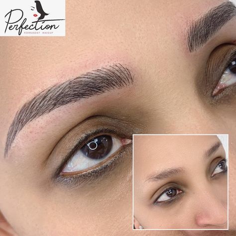 Feather Touch Eyebrows, Combo Brows, Perfect Eyebrow Shape, Feather Touch, Makeup Eyebrows, Permanent Makeup Eyebrows, Permanent Eyebrows, Physical Beauty, Eyebrow Shape