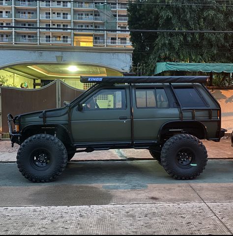 Nissan Terrano Modified, Nissan Pathfinder Custom, Nissan Hardbody D21, Nissan Hardbody 4x4, Jeep Wrangler Camping, 2005 Honda Pilot, Nissan Terrano, Nissan Hardbody, Nissan 4x4