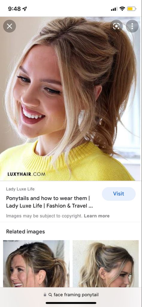 Face Framing Hair In Ponytail, Face Framing Hair Ponytail, Face Framing Layers Long Hair Updo, Face Framing Hair Updos, Face Frame In Ponytail, Ponytail With Framing Pieces, Face Framing Pieces In Ponytail, Ponytail Framing Pieces, Face Framing In Ponytail