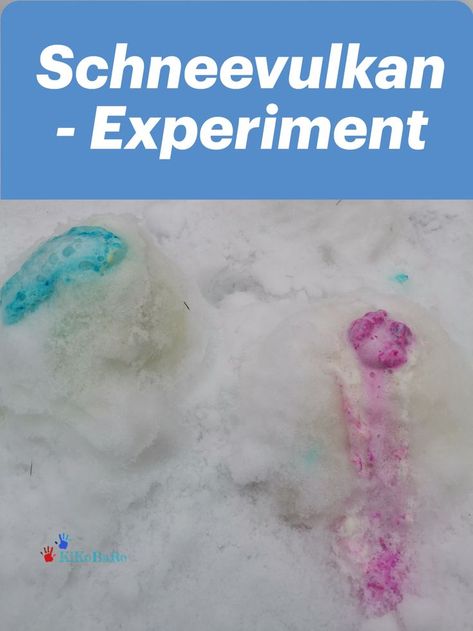 Ein tolles Experiment im Schnee für Kinder Winter Kindergarten, Diy For Kids, Kindergarten, Mint, Education