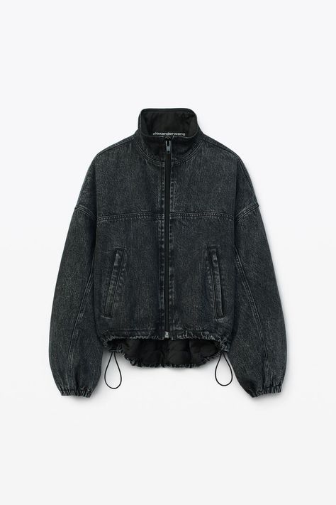 Women's Denim X Alexander Wang | alexanderwang Designer Denim Jacket, Simple Closet, Designer Denim, Minimal Outfit, Causual Outfits, Fall Wallpaper, Shorts Jeans, Denim Design, Denim Jackets