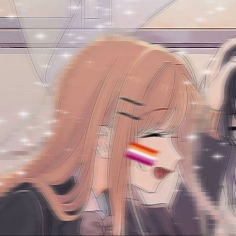 #lgbt #lesbian #girlxgirl #gl  #icon Matching Pfp Icons Girlxgirl Anime Friends, Lesbian Matching Icons Anime Pfp, Matching Lesbian Wallpaper, Matching Pfps For Lesbians, Lesbian Anime Character Pfp, Matching Pfp Lesbian Couple Aesthetic, Matching Lesbian Pfp Icons, Matching Pfp Couple Wlw, Girlxgirl Matching Profile Pictures