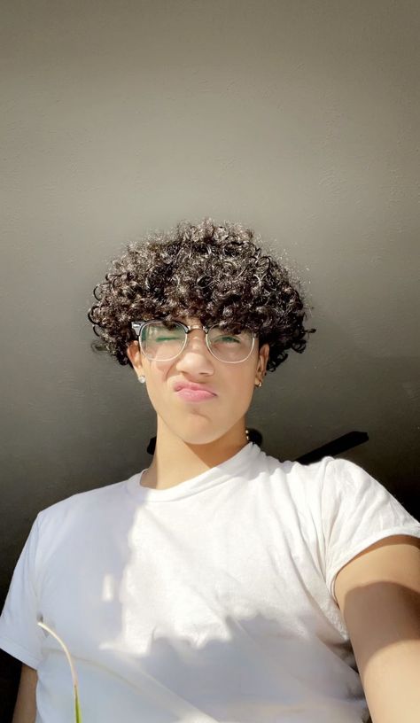 Guys With Glasses And Curly Hair, Curly Hair Guys With Glasses, Cornrows Short Hair, Curly Hair Hispanic Boy, Hot Black Guys With Curly Hair, Curly Headed Boys Mexican, Curly Taper Fade, Long Curly Hair Men, Mens Hairstyles Curly