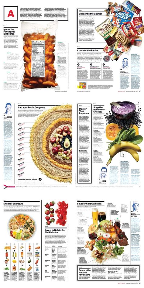 Layout Fitness Magazine Layout, Food Magazine Layout Design Creative, Food Layout Design, Magazine Yearbook, Food Magazine Layout, Food Layout, Layout Magazine, 잡지 레이아웃, Newspaper Layout