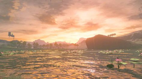 Zelda Scenery, Zelda Landscape, Zelda Aesthetic, Zelda Wallpaper, Shigeru Miyamoto, Zelda Botw, Character Sheets, Japanese Games, Breath Of The Wild