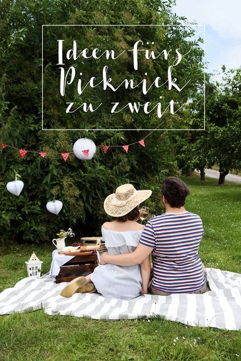 {DIY & Deko} Ideen für ein Picknick zu zweit | mein feenstaub Picknick Date Romantic, Picknick Snacks, The Shape Of Water, Picnic Inspiration, Upcycling Diy, Diy Upcycling, Dating World, After Divorce, Dating Pictures