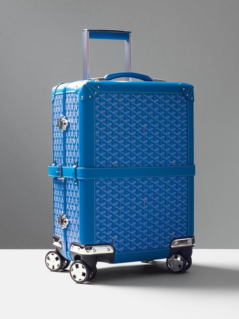 The Best Luggage for Traveling in Style | GQ Sleepers Footwear For Women, Must Have Footwear For Women, Formal Footwear For Women, Must Have Footwear, Goyard Luggage, Designer Handbags Louis Vuitton, Goyard Handbags, Flat Footwear, Cute Luggage