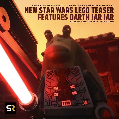 This is not a drill, we're getting #DarthJarJar! ⚠️ #StarWars just dropped an incredible new trailer for #LEGOStarWars: Rebuild the Galaxy, a four-part animated special that will feature none other than the long-awaited Darth Jar Jar! 🤯 Darth Jar Jar, Star Wars Lego, Closer Movie, Bounty Hunters, Mark Hamill, Fav Characters, New Star Wars, Bounty Hunter, New Trailers