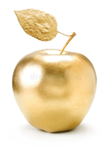 Gold apple. Gold apple isolated on white background , #SPONSORED, #apple, #Gold, #isolated, #background, #white #ad Yin Yang Images, Greek Mythology Gods, Gold Everything, Apple Decorations, Photo Gold, Samurai Armor, Golden Apple, Gold Apple, Apple Pear