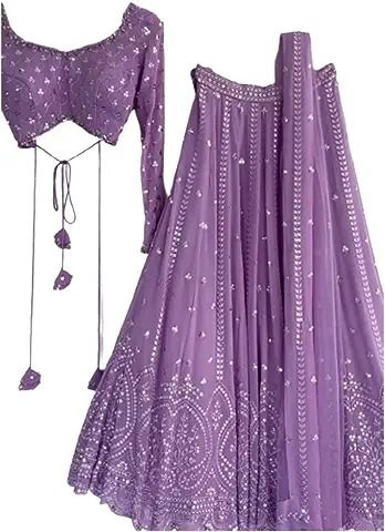 Amazon.in : purple lehenga for women Trending Lehenga Designs, Lilac Lehenga, Purple Lehenga, Simple Lehenga, Diwali Outfits, Stitched Lehenga, Indian Wedding Wear, Western Wear For Women, Ethnic Dress