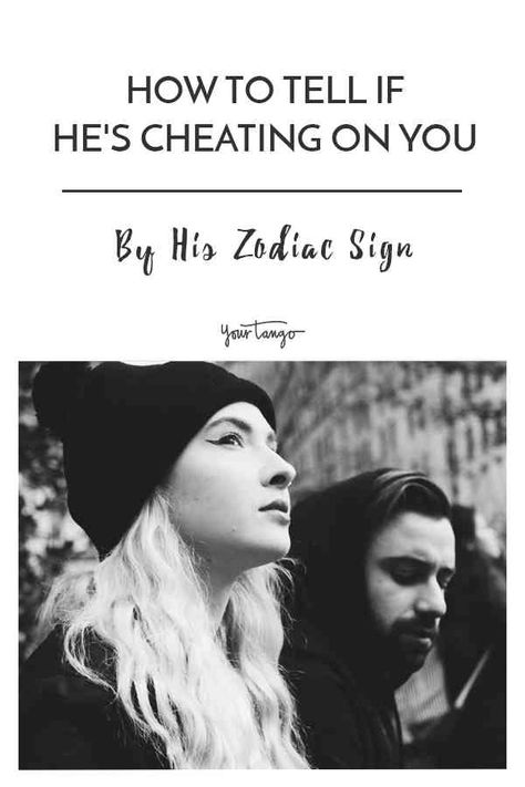 Is he cheating? What are the signs of an unfaithful partner? If you look at his zodiac sign you can tell if he's the kind of personality who will date other women behind your back. Here's what astrology has to say about his zodiac sign, by horoscope. #zodiac #astrology #cheating He's Cheating, Is He Cheating, Relationship Topics, Bad Intentions, Aries Men, Aquarius Men, Gemini Man, Virgo Men, Zodiac Signs Astrology