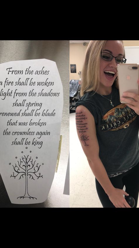 Lotr Tattoos For Women, Lotr Tattoo Minimalist, Lord Of The Rings Tattoo Ideas, Uv Ink Tattoos, Elvish Tattoo, 2024 Tattoo, Lotr Tattoo, Rings Tattoo, Lord Of The Rings Tattoo