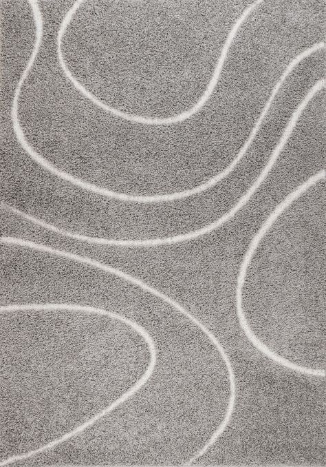 Lorena Gray Area Rug Gray Carpet Texture, Bedroom Inspirations Dark, Modern Bedroom Rug, Dark Grey Carpet, Circular Rugs, Carpet Texture, Forza Horizon, Rug Texture, Gray Rug