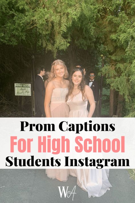 School Dance Captions Instagram, Prom Titles, Hey Alexa Captions For Instagram, Homecoming Songs, Prom Puns, Prom Insta Captions, Prom Quotes, Prom Captions For Instagram, Prom Songs