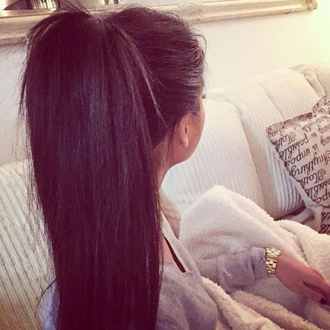 ✦⊱❤️⊰✦ lovely Hair Shades, Long Black Hair, High Ponytails, Hair Envy, Hair Dos, Long Black, Gorgeous Hair, Dark Hair, Pretty Hairstyles