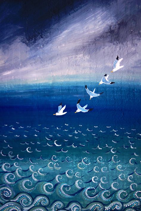 Valériane Leblond Valeriane Leblond, Welsh Art, Ink In Water, Tableau Art, Valerian, Naive Art, Water Painting, Inspirational Pictures, Cute Illustration