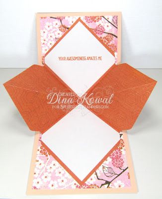 Dina Kowal Creative: Splitcoast Tutorial: Pop Out Explosion Card Explosion Card Tutorial, Explosion Card, Pop Out Cards, Pop Up Card Templates, Fancy Fold Card Tutorials, Pop Up Box Cards, Step Cards, Interactive Cards, Fold Cards