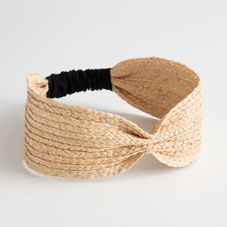 21 Raffia Accessories We’re Loving Bobby Pin Hairstyles, Hair Scarf Styles, Twist Headband, Elastic Headbands, Head Accessories, Headband Hairstyles, Scarf Hairstyles, Hair Accessories For Women, Latest Fashion For Women