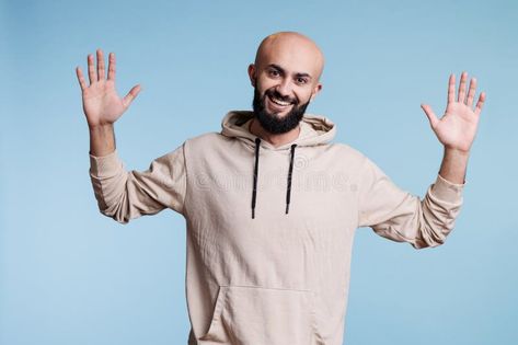 Smiling arab man raising hands stock photos Smile Person, Raise Hand, Arab Men, Transportation, Facial, Stock Photos, Travel, Quick Saves