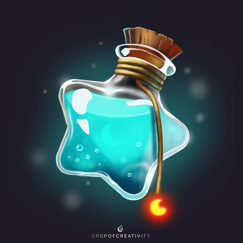 Bottle Drawing, Magic Bottles, 2d Game Art, Props Art, Fantasy Props, Game Props, D&d Dungeons And Dragons, Game Concept Art, Dungeons And Dragons Homebrew