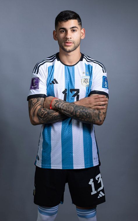 Cuti Romero, Argentina Team, Argentina World Cup, Icon Set Design, Argentina National Team, Messi Photos, Adidas Wallpapers, Messi 10, Team Photos