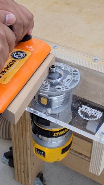 Kevin on Instagram: "Super pumped at how this trim router table works! It's going to speed up my projects for sure. Available on my site and Etsy. Link in bio - #trimrouter #routertable #routertemplate #castacrylic #woodworkingtools #dewalt #makita #milwaukee #ridgid #ryobi #woodgrainjunkietemplates #woodworking" Router Tool, Working Table, Trim Router, Furniture Flipping, Woodworking Bench Plans, Bench Plans, Router Table, Cast Acrylic, Woodworking Bench