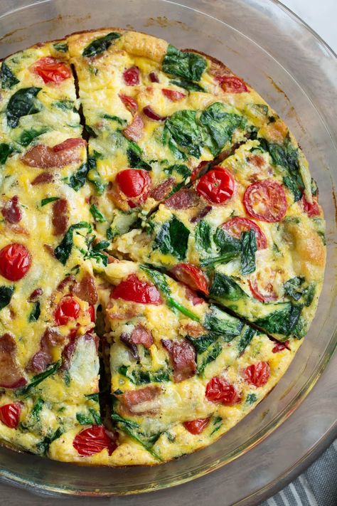 Fritata Recipe, Fighter Diet, Easy Frittata Recipe, Bacon Frittata, Baked Frittata, Easy Frittata, Veggie Fritters, Burrito Casserole, Vegetable Frittata