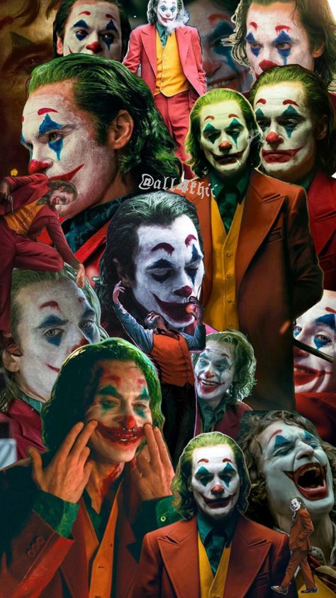 Joker collage Joker Aesthetic Wallpaper, The Joker Aesthetic, Joker Collage, Joker Aesthetic, Joker Wallpaper, Joker Comic, Drawing Scenery, Joker Artwork, Joker Wallpapers