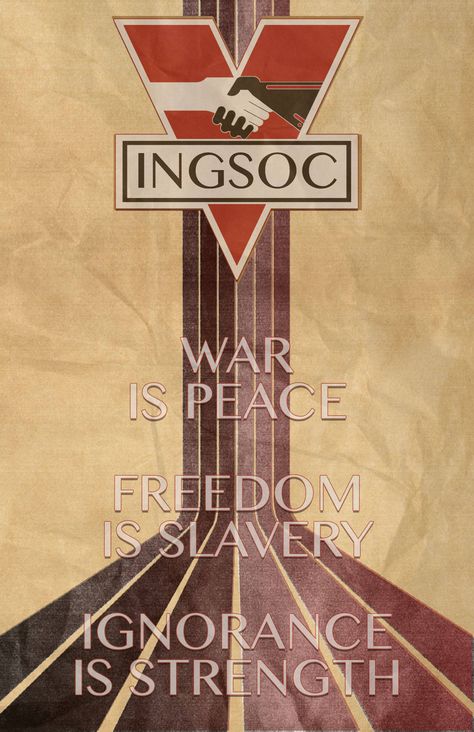 [OC] 1984 (1984) [11x17] 1984 George Orwell, 1984 Orwell, Dystopian Literature, 1984 Book, Nineteen Eighty Four, George Orwell 1984, Propaganda Art, George Orwell, Propaganda Posters