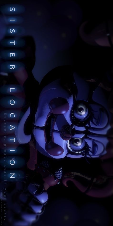 Sister Location Wallpaper, Location Wallpaper, Fnaf Photos, Fnaf Sister Location, Sister Location, Five Night, Five Nights At Freddy's, Room Decor, Movie Posters