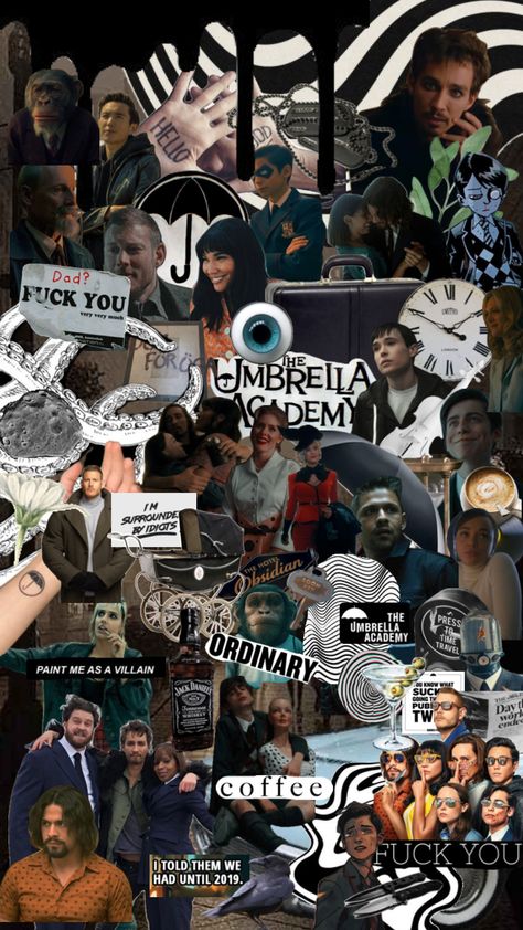 #umbrellaacademy #aidangallagher #vintage #asesthetic #darkacademia Umbrella Academy Wallpaper, Interior Design Your Home, Umbrella Art, Travel Painting, Drawing Wallpaper, The Best Series Ever, Under My Umbrella, Umbrella Academy, Iconic Movies