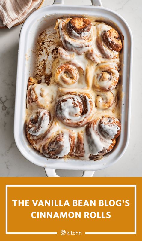 Copycat Cinnabon Recipe, Vanilla Bean Blog, Cinnabon Recipe, Best Cinnamon Roll Recipe, Overnight Cinnamon Rolls, Cinnamon Roll Recipe, Best Cinnamon Rolls, Baked Rolls, Sweet Dough