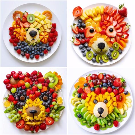 Snack Day Ideas, Spring Snacks, Fruit Sculptures, Amazing Food Platters, Party Essen, Fruit Platters, Harry Birthday, Fruit Plates, Food Art For Kids